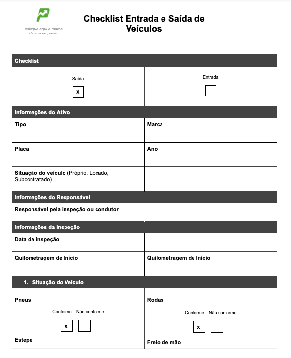 FICHA DE VERIFICAÇÃO VEICULAR PARA ESTÉTICAS AUTOMOTIVAS - João