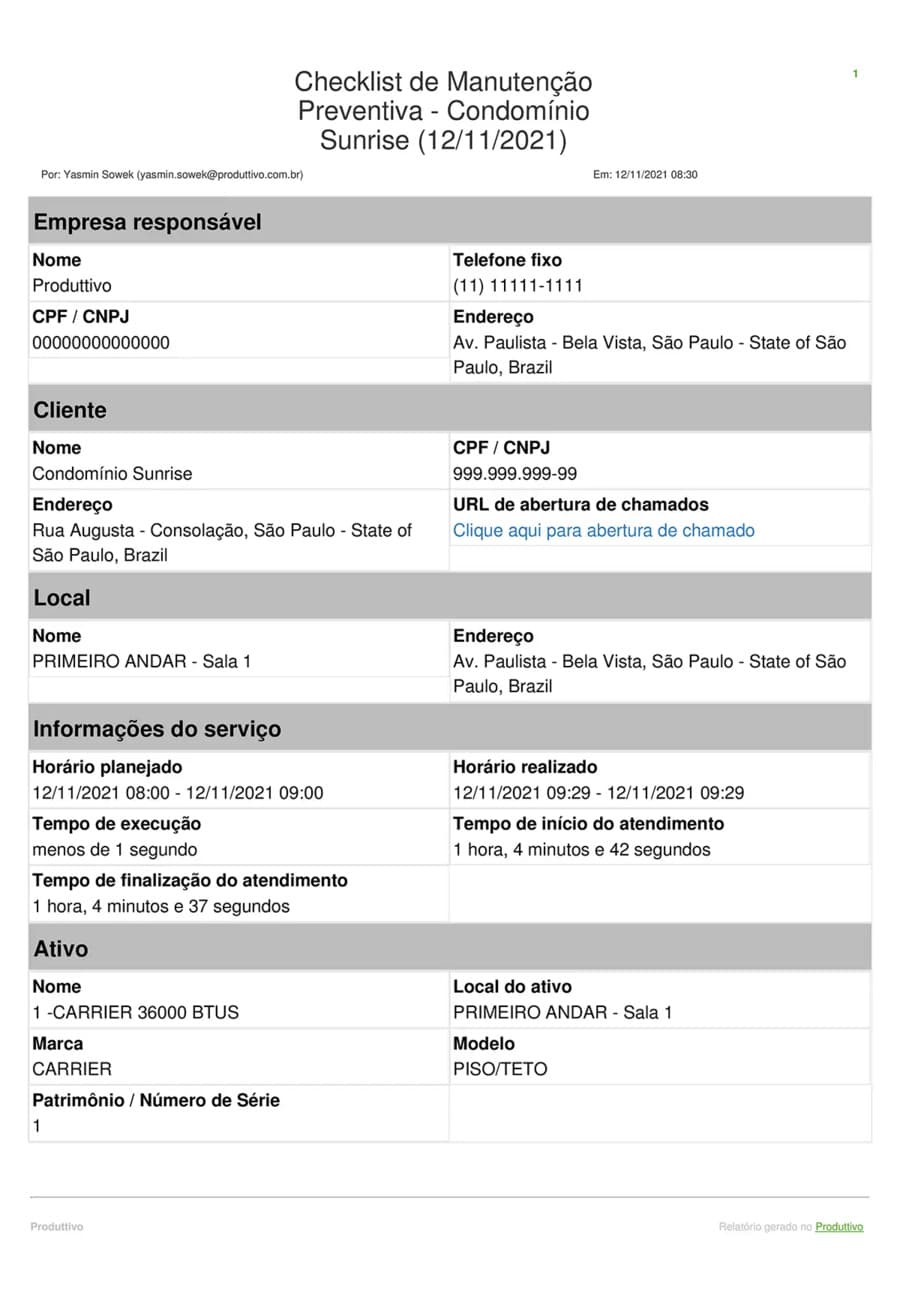 Manutenção autônoma - Como preencher a rota CIL-R 