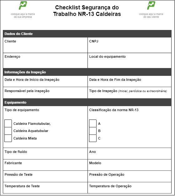 Formulário para Inspeção de Segurança - Designado Cipa