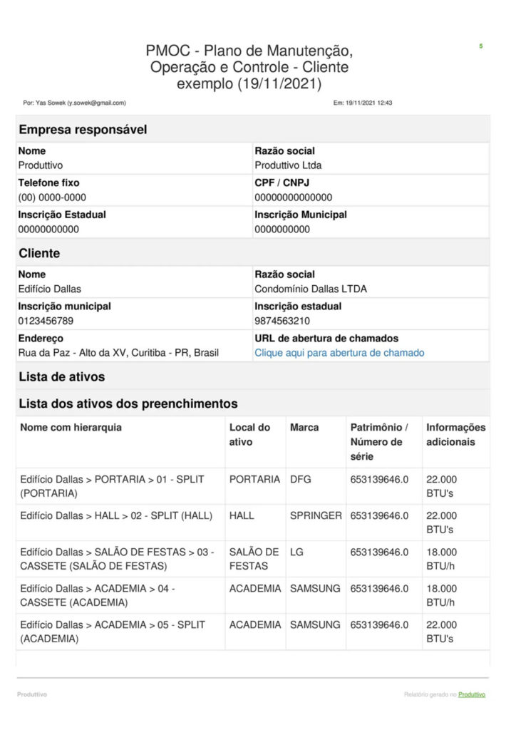 Relatório de Visita Técnica ao Caraguá Shopping em 23-03-2021