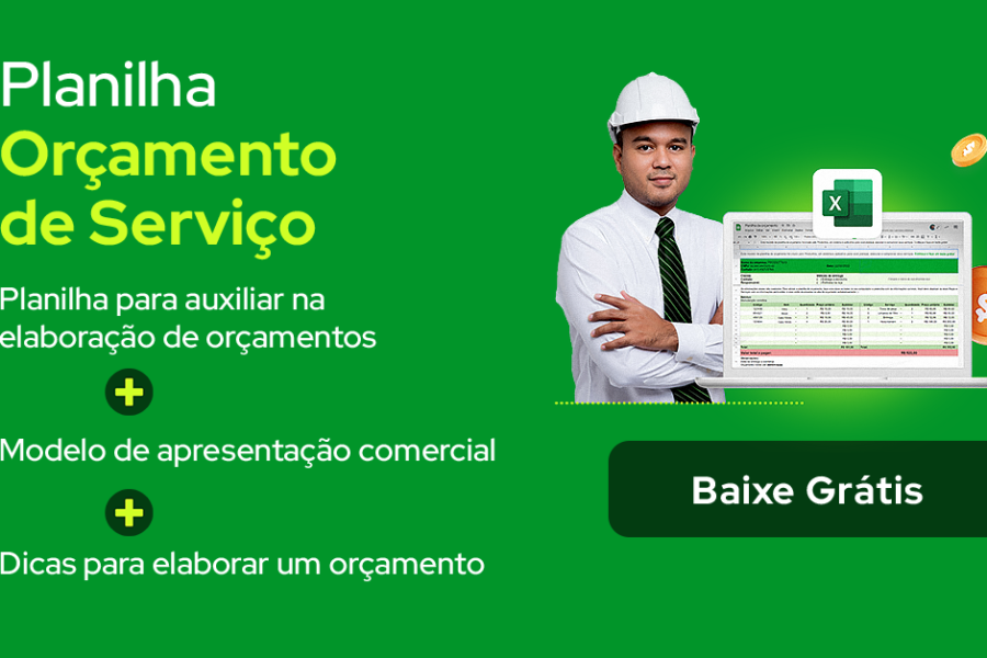 planilha orçamento prestação de serviços