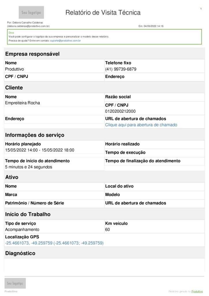 Relatório De Visita Técnica 5 Exemplos Prontos E Como Fazer 8007