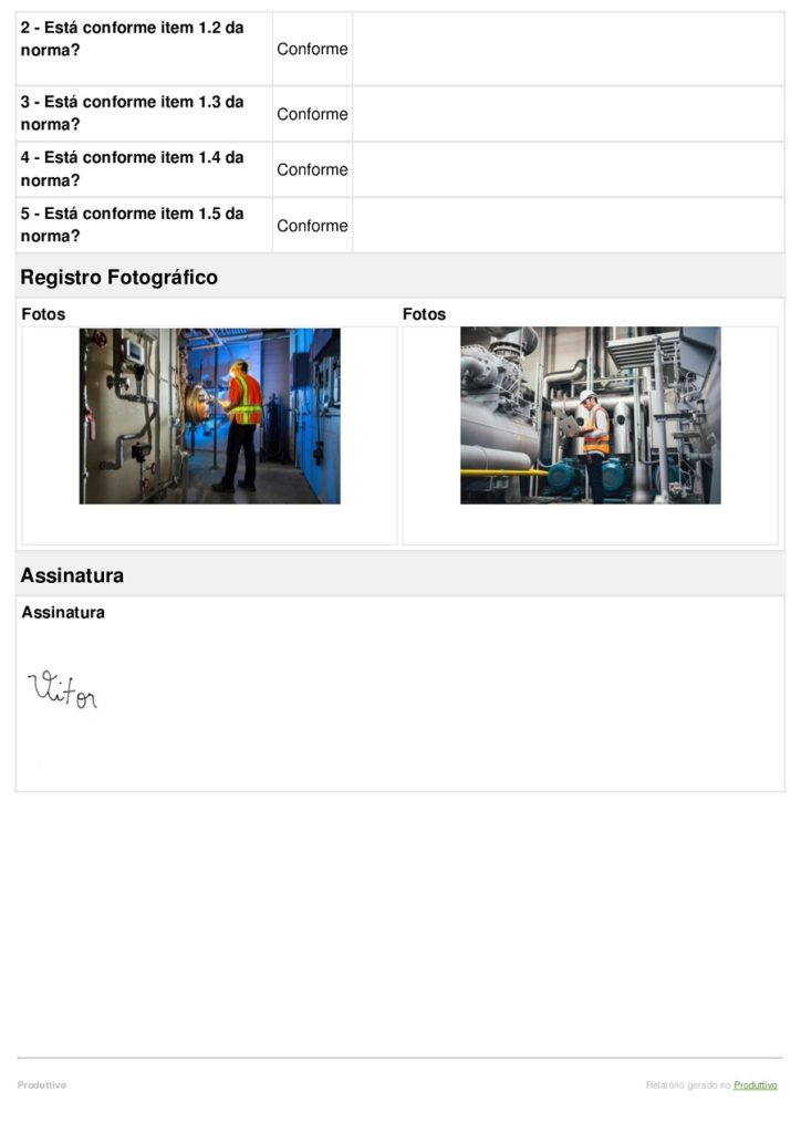 modelo digital de checklist de manutenção de máquinas e equipamentos página 02