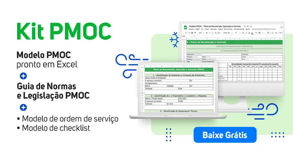 KIT PMOC para climatização industrial para baixar gratuitamente