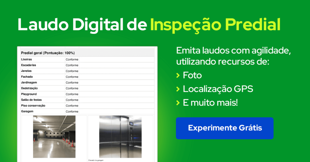 Laudo de Inspeção Predial digital para gestão condominial