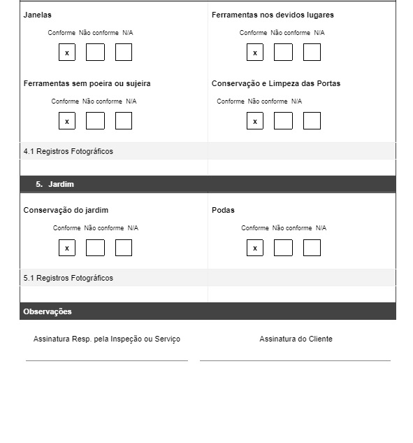 modelo de checklist de limpeza para baixar gratuitamente página 03