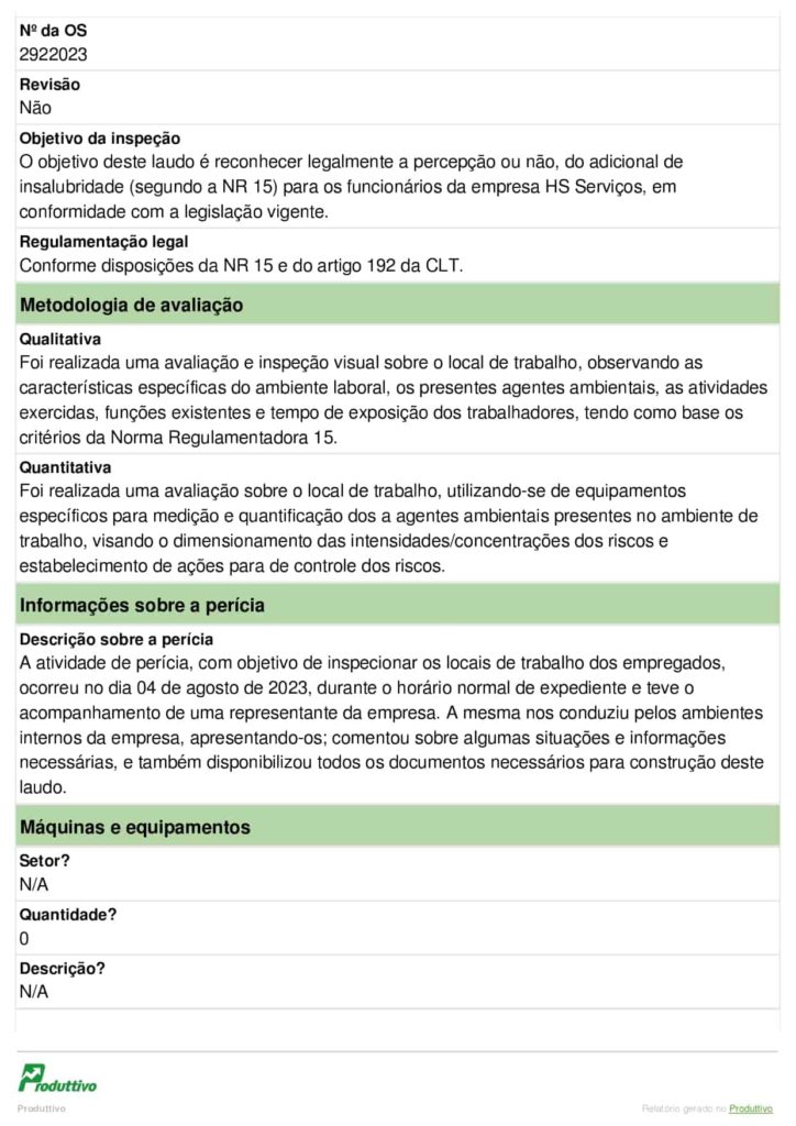 NR15 ou LTCAT: Quais são os requisitos para elaboração do laudo da