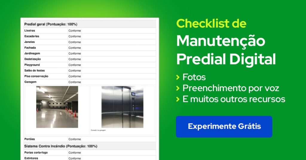 Modelo digital de Relatório de Manutenção Predial conforme NBR 5674 para controle das inspeções 