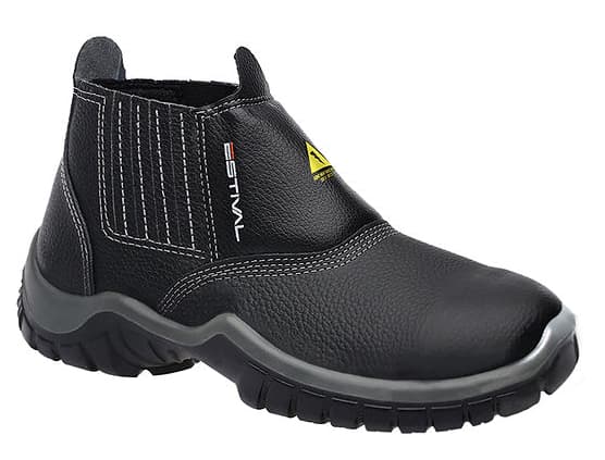 Exemplo 02 de calçado de proteção contra riscos de choques elétricos