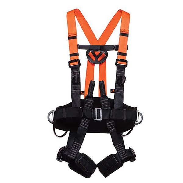Exemplo 01 de cinturão de segurança tipo paraquedista