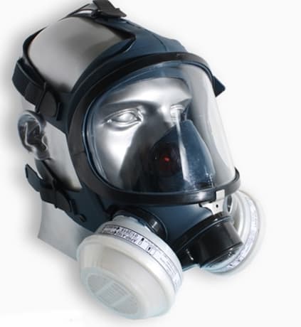 Exemplo 02 de máscara de proteção respiratória