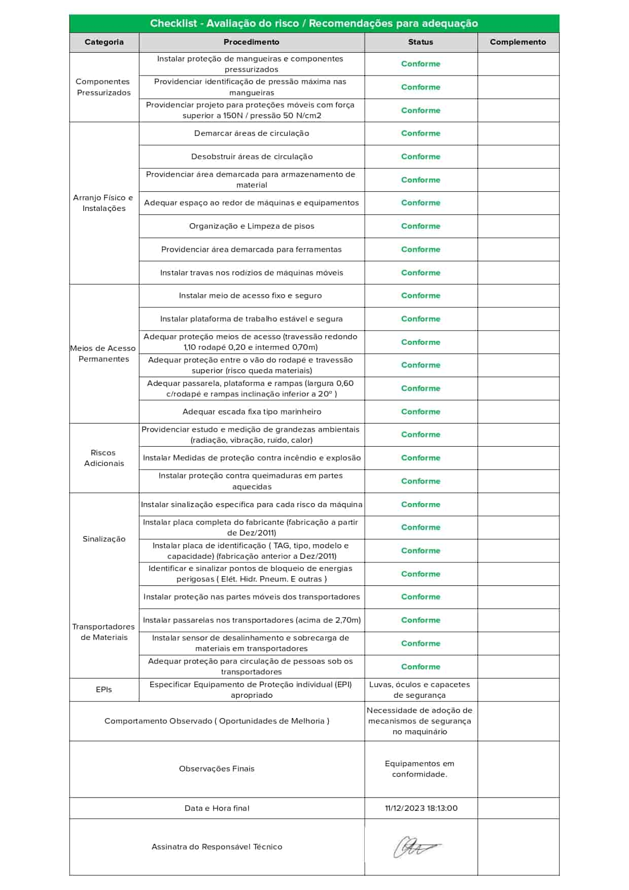 Exemplo de como funciona o cálculo HRN automático pelo aplicativo do Produttivo, página 06