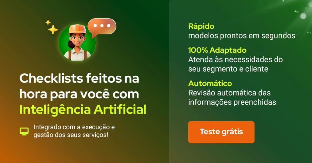 Banner convidando a conhecer a Manu IA, inteligência artificial do Produttivo, que permite criar checklists personalizados e conta com revisão automática