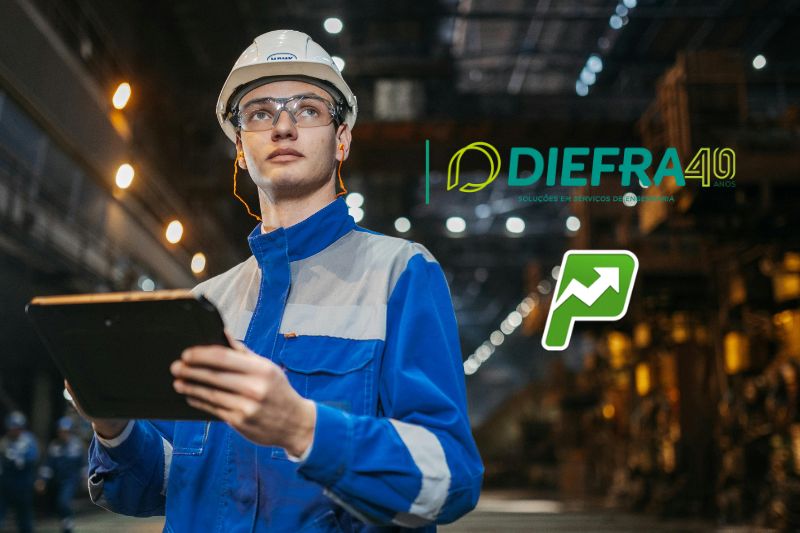 trabalhador da Diefra ilustrando agilidade operacional